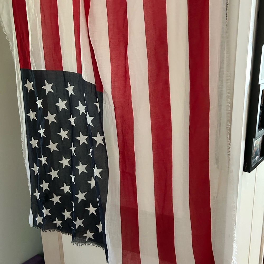 American Flag Scarf